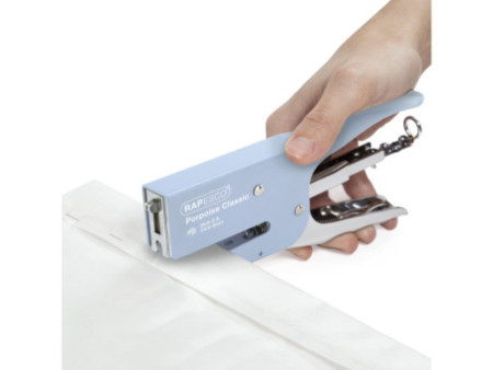 RAPESCO Pince agrafeuse Porpoise, bleu clair