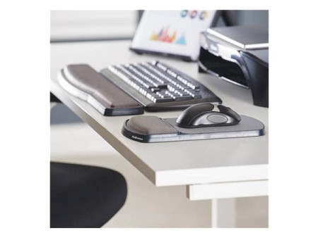 Fellowes repose-poignet pour clavier Premium Gel, graphite