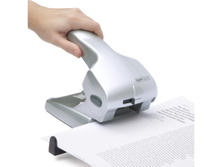 RAPESCO Perforateur d'archives Zero-65, 65 feuilles, argent