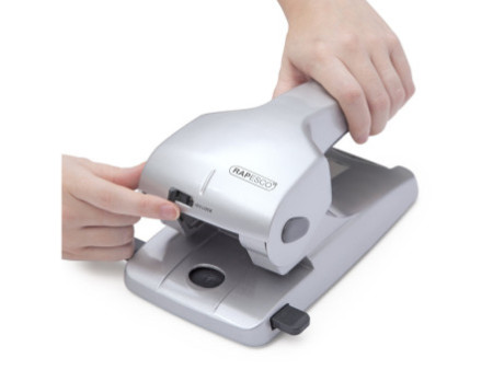 RAPESCO Perforateur d'archives Zero-65, 65 feuilles, argent