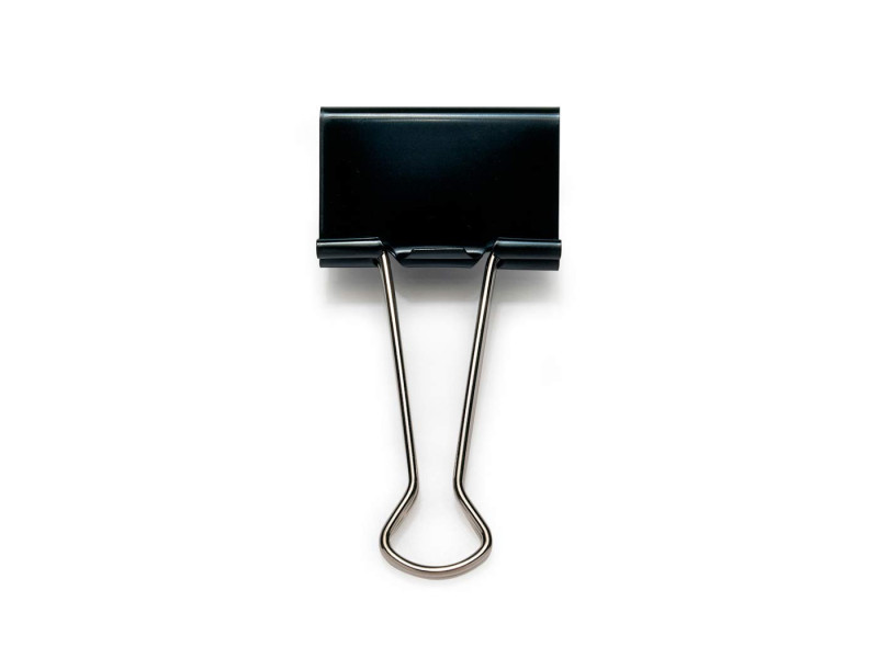 RAPESCO Pince double clip, largeur: 19 mm, noir
