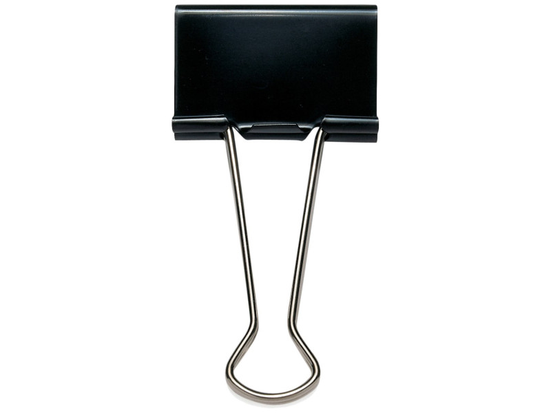 RAPESCO Pinces double clip, largeur: 25 mm, noir