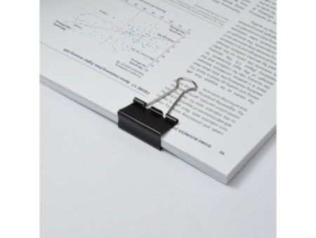 RAPESCO Pince double clip, largeur: 32 mm, noir