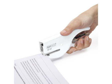 RAPESCO Pince agrafeuse SP-64 (6/4 & 21/4 mm) chrome/blanc