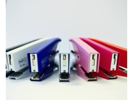 RAPESCO Pince agrafeuse SP-64 (6/4 & 21/4 mm) chrome/blanc