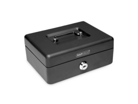 RAPESCO Caisse à monnaie, largeur: 250 mm, noir