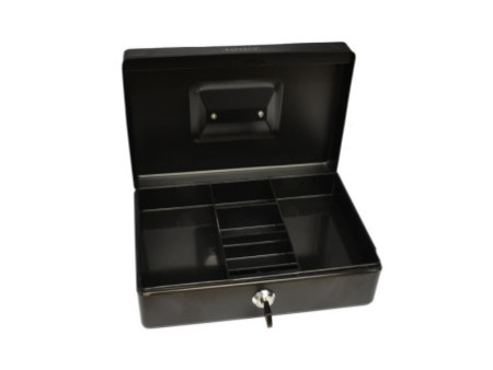RAPESCO Caisse à monnaie, largeur: 250 mm, noir