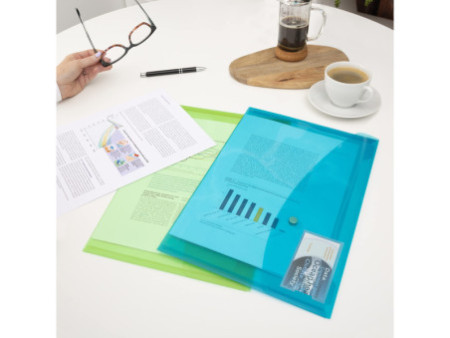 RAPESCO Pochette à documents, A4+, PP, couleurs assorties