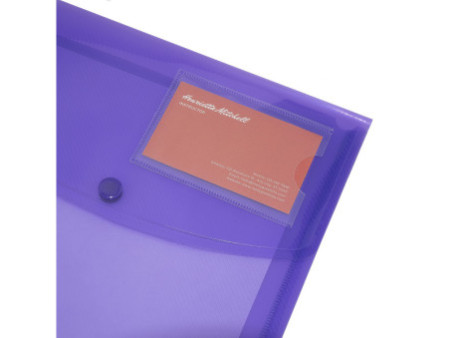 RAPESCO Pochette à documents, A4+, PP, couleurs assorties