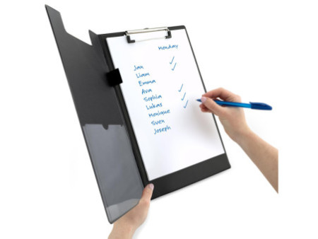 RAPESCO Pochette porte-bloc, plastifié, A4, noir