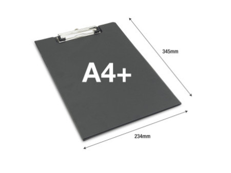 RAPESCO Pochette porte-bloc, plastifié, A4, noir