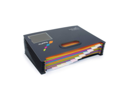 RAPESCO Trieur SupaFile, A4, 13 compartiments, noir