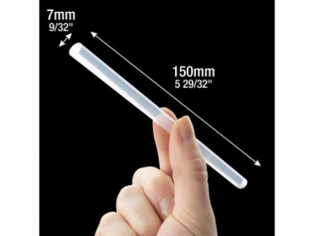 RAPESCO Bâton de colle type H, 50 pièces, transparent