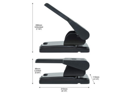 RAPESCO Perforateur gros travaux HD865-P2, noir
