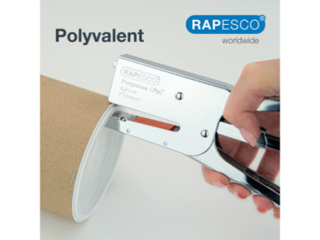 RAPESCO Agrafeuse pince Porpoise ONE, chromée