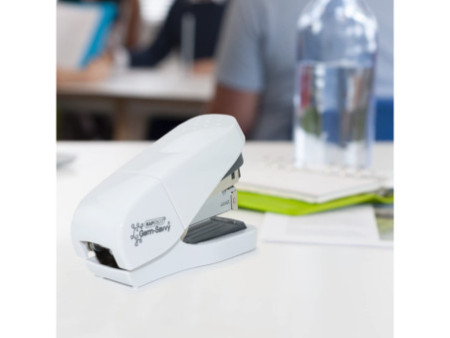 RAPESCO Agrafeuse à plat ECO Less Effort, blanc