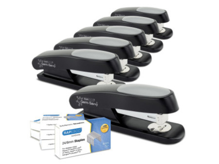 RAPESCO Agrafeuse Sting Ray & Agrafes - Business Pack