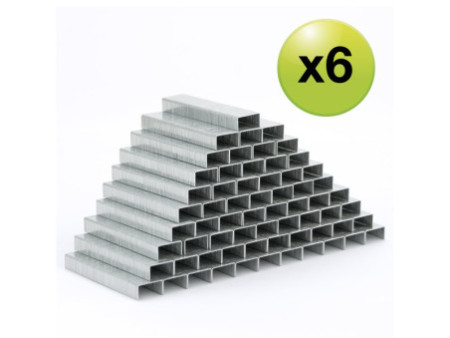 RAPESCO Agrafes 26/6 mm, Business Pack, galvanisé