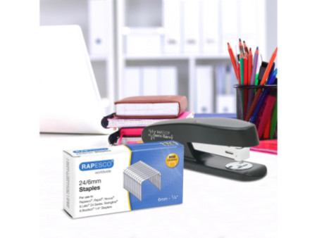 RAPESCO Agrafes 24/6 mm, Business Pack, galvanisé