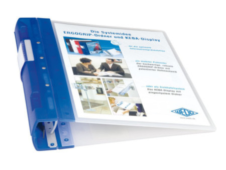 WEDO ERGOGRIP Classeur de présentation ICE, 56 mm, ICE-bleu