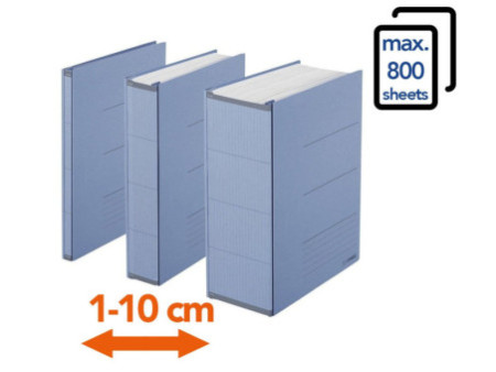 PLUS JAPAN Classeur d'archives ZEROMAX, A4 large, beige