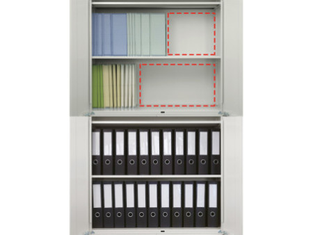 PLUS JAPAN Classeur d'archives ZEROMAX, A4 large, beige