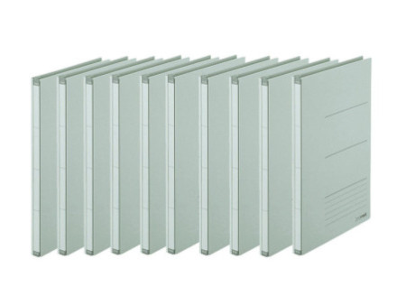 PLUS JAPAN Classeur d'archives ZEROMAX, A4 large, gris