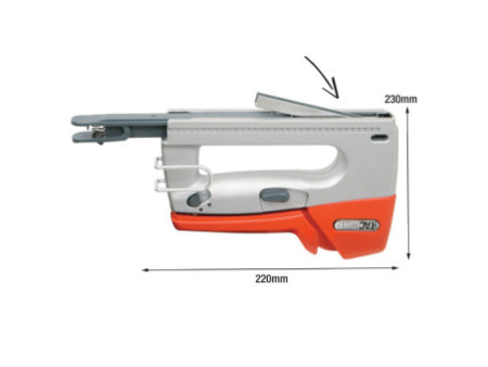 TACWISE Agrafeuse manuelle Z3-53, métal