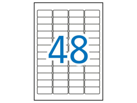 APLI Etiquette, résistant aux intempéries, 45,7 x 21,2 mm