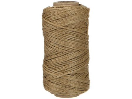 APLI Ficelle de chanvre, en chanvre naturel, 80 m
