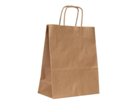 APLI Sac en papier, kraft, grand, brun