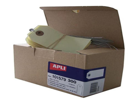 APLI Etiquettes américaines, 100 x 51 mm, avec fil de fer