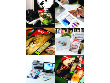 APLI Papier photo, A4, 160 g/m2, brillant recto/verso
