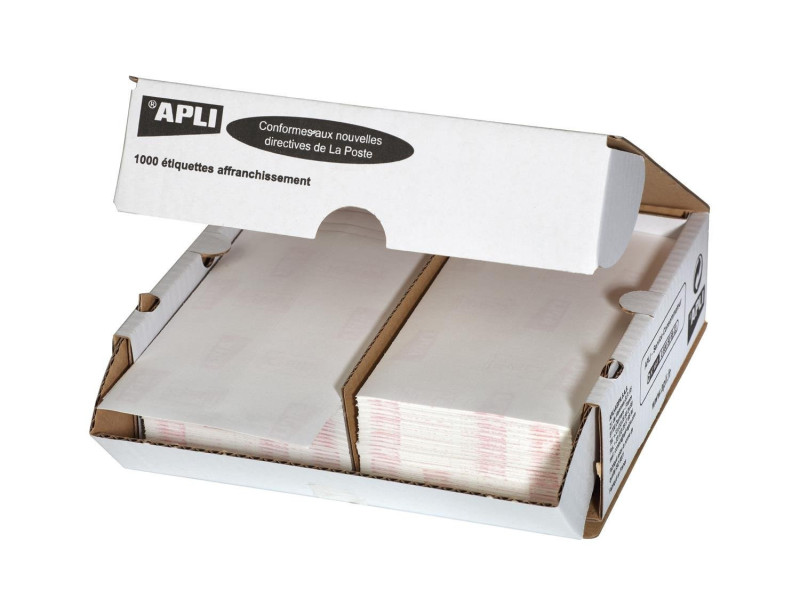 APLI Etiquette d'affranchissement, 175 x 45 mm, blanc