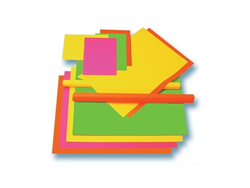 APLI Papier affiche, 400 x 600 mm, jaune fluo