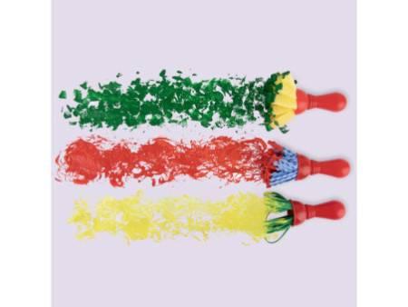 APLI Kids Set de pinceaux Maxi PAINT & FUN, set de 3