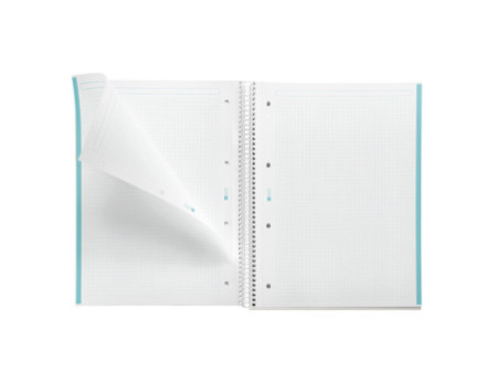 MIQUELRIUS Cahier à spirale 'Notebook EMOTIONS', A4, bleu