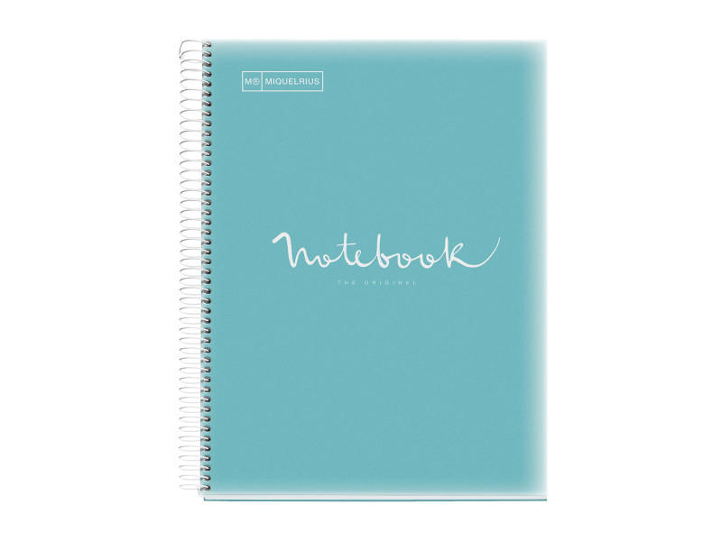 MIQUELRIUS Cahier à spirale 'Notebook EMOTIONS', A4, bleu