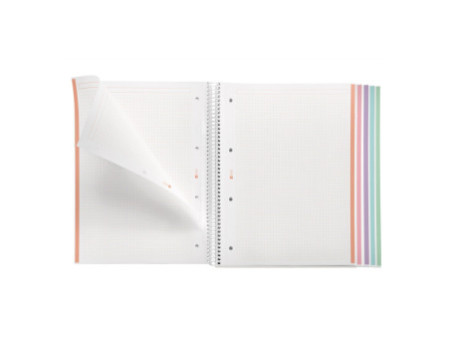 MIQUELRIUS Cahier à spirale 'Notebook EMOTIONS', A4, lavande