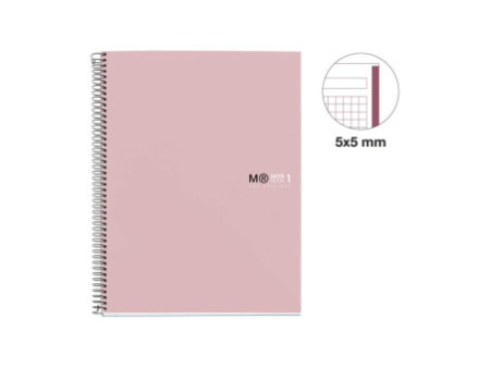 MIQUELRIUS Cahier à spirale 'Notebook THE ORIGINAL' A5,sable