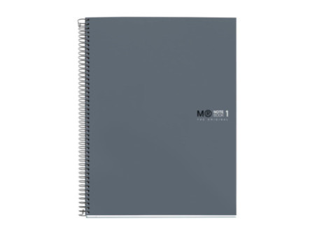 MIQUELRIUS Cahier à spirale 'Notebook THE ORIGINAL' A5, gris