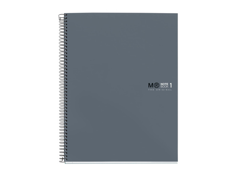 MIQUELRIUS Cahier à spirale 'Notebook THE ORIGINAL' A5, gris