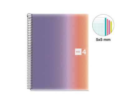 MIQUELRIUS Cahier à spirale 'Notebook AURORA', A4, Provence