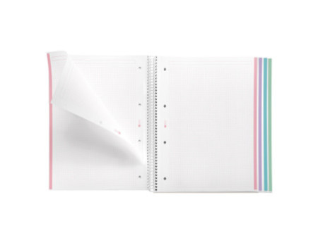 MIQUELRIUS Cahier à spirale 'Notebook AURORA', A4, West Bay