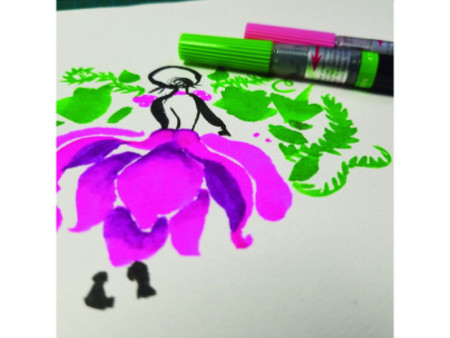 PentelArts Pinceau aquarelle 'Colour Brush', noir