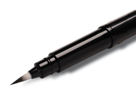 PentelArts Stylo pinceau Brush Pen, corps: noir