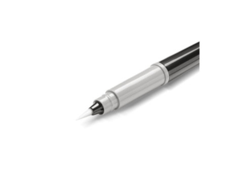PentelArts Stylo pinceau Brush Pen, corps: noir/gris