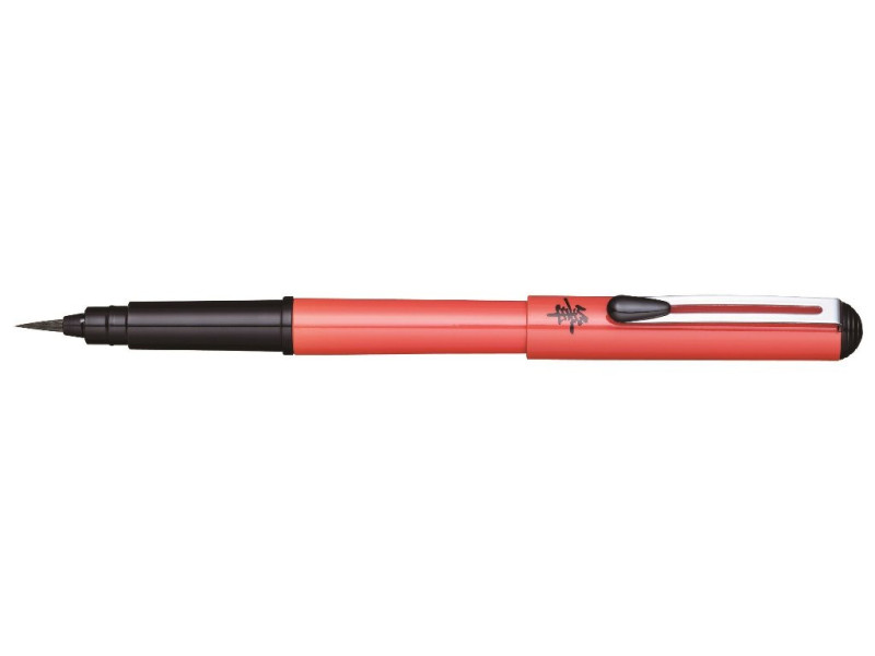 PentelArts Stylo pinceau Brush Pen, corps: orange