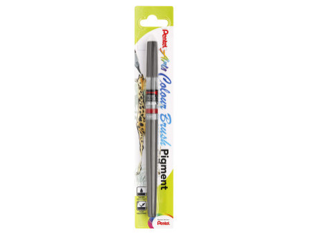 PentelArts Stylo pinceau aquarelle Colour Brush Pigment,gris