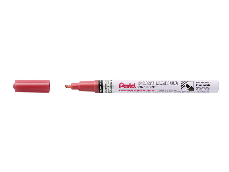 PentelArts Marqueur peinture MSP10, 1,0 mm, rouge métallisé